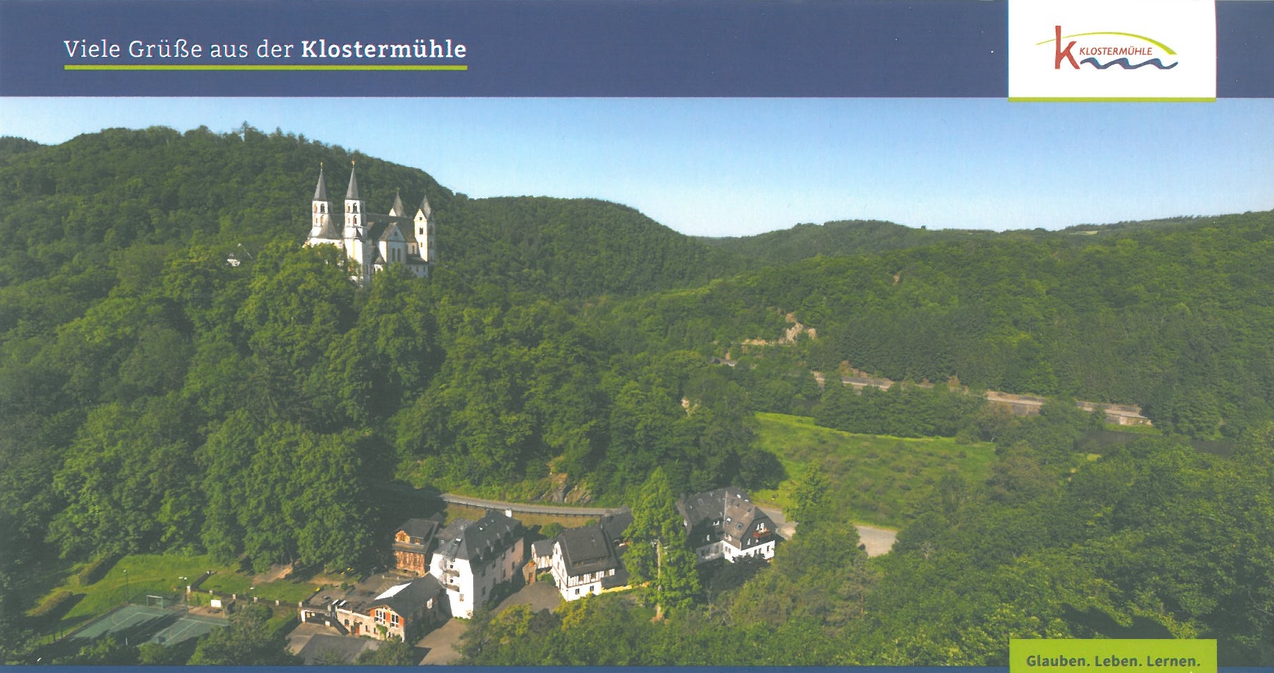Gußkarte Klostermühle Obernhof 