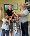 Spendenubergabe - Montessori-Grundschule Plauen sammelte für Sternwarte