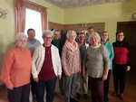 Ausfahrt des Frauenkreises Tirpersdorf zur Sternwarte Geilsdorf - Gruppenfoto 