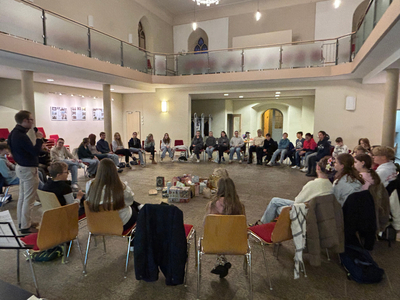 Konfi-Gruppe in Oelsnitz