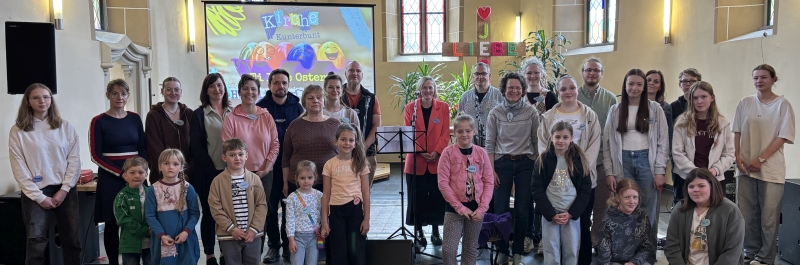 Kirche Kunterbunt in Oelsnitz
