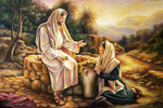 Jesus und die Frau am Brunnen