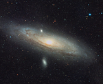 Bild einer Galaxie