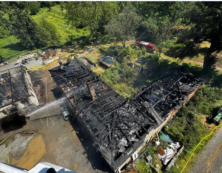 Haagmuehle Wiedersberg - Brand am 21. Juni 2025