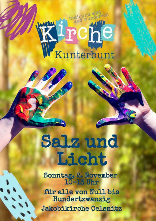 SALZ UND LICHT - Kirche Kunterbunt am 02.11.2025 in Oelsnitz