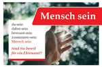 "Mensch sein - Sind Sie bereit für ein Ehrenamt?