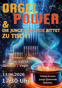 Orgel-Power & Turm-Rettung: Die Jugend bittet zu Tisch!