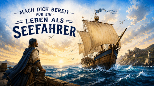 Mach Dich berteit für ein Leben als SEEFAHRER