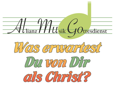 "Was erwarest Du von Dir als Christ?" - AllianzMusikGottesdienst am Sonntag, 8.11.2026 in Schöneck