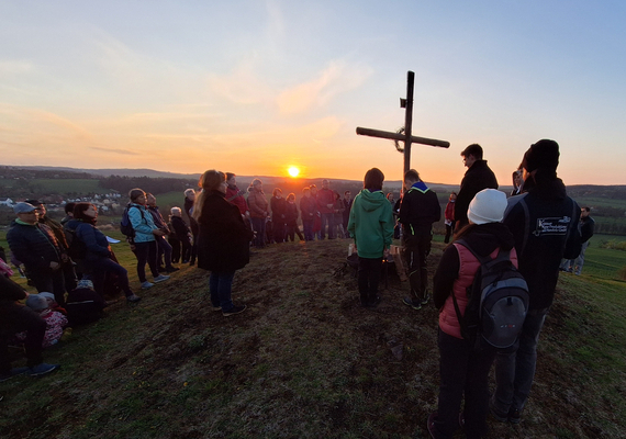 Rückblick auf das Osterfeuer 2025 in Kürbitz